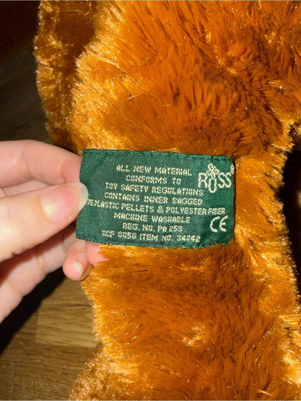 Russ Berrie Bear 